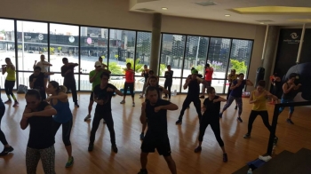Clase de body combat - Acuática Nelson Vargas - Puebla