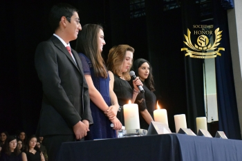 Reconocimientos de la Sociedad de Honor  - Colegio Americano de Puebla - Puebla