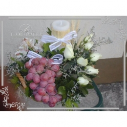 Arreglos en la recepción del evento - Florería - Flor de Lotto - Puebla