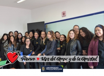 Feliz dia del amor y la amistad les desea UMA - Universidad Mesoamericana Puebla Centro - Puebla