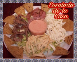 Restaurante El Patio de San Luis - Ensalada de la casa  - Restaurante El Patio de San Luis - Puebla