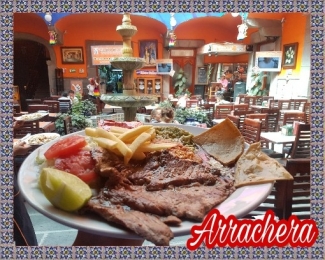 Restaurante El Patio de San Luis - Arrachera  - Restaurante El Patio de San Luis - Puebla
