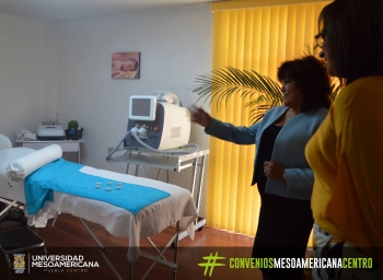 Comunidad Mesoamericana Puebla Centro  Firma de convenio efectuado entre Elements Cosmetology & spa ...