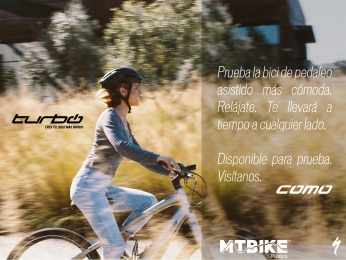 COMO - Prueba la bici de pedaleo asistido más cómoda. Relájate. Te llevará a tiempo a cualquier lado...