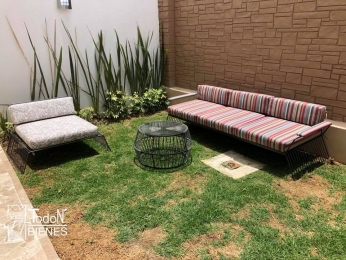 La casa en vente posee un jardín interior
 - Inmobiliaria Todo N' Bienes - Puebla