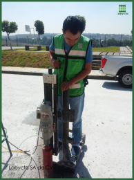 EXTRACCION DE CORAZONES DE CONCRETO O CARPETA ASFALTICA - Labycta - Laboratorio al servicio de la co...