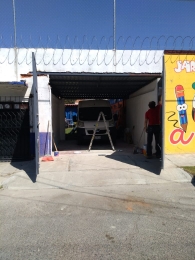 Después del montaje de estructura, techo, resanes, y pintura - Ingenia Soluciones - Puebla