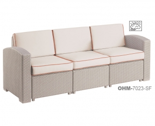 SOFA TIPO RATTAN  - Muebles para Oficina Comercial Moll - Puebla