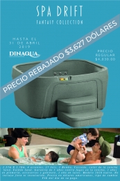 Con capacidad de hasta 54personas, Drift de Fantasy Spas es la selección favorita para la familia jo...