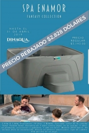 Con capacidad de hasta 54 personas, Enamor de Fantasy Spas es la Tina de hidromasaje más accesible y...
