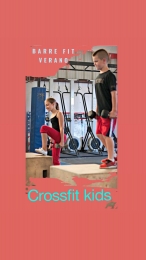 Crossfit para niños 
#cursoseverano - Barre Fit & Fusion Studio - Puebla