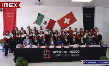Firma de Convenio IMEX / B.H.M.S - Instituto México de Puebla - IMEX - Puebla