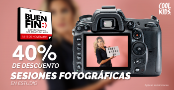 40% de descuento en sesiones fotográficas - Cool Kids - Onda Creativa - Puebla