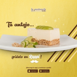 Cremoso de limón - La Postrería - Puebla