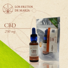 CBD 250 mg 
Base de aceite de coco y cacahuate 
$1500 - Los Frutos de María - CBD en Puebla - Pueb...