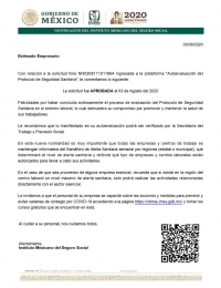 ACTA IMSS - Ecoclean Tintorería - Lomas de Angelópolis - Puebla