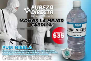 Pureza Directa - Productos químicos de limpieza, sanitización y desinfección - Puebla