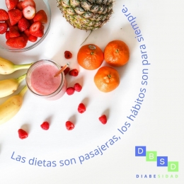Las dietas son pasajeras, los hábitos son para siempre. En Diabesidad no solo te ayudamos a bajar de...