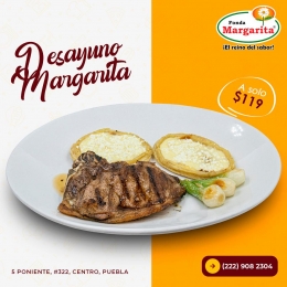 Fonda Margarita El Reino del Sabor - Puebla