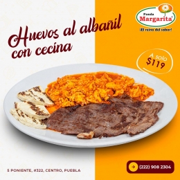 Fonda Margarita El Reino del Sabor - Puebla