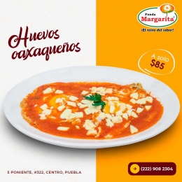 Fonda Margarita El Reino del Sabor - Puebla
