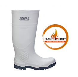 Bota Hule Drypro Original Pro2 Blanca Suela Gris Con Casco

Su fórmula proporciona RESISTENCIA MED...