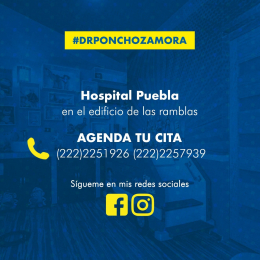 Dr. Poncho Zamora - Puebla