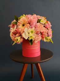 Arreglo de gerberas  - Narciso - Artesanía Floral - Puebla