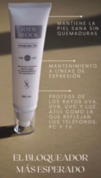 Mantiene la piel sana sin quemaduras, mantenimiento a líneas de expresión, protege de los rayos uva,...