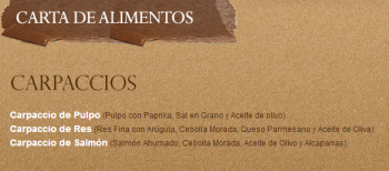 Carpaccios - Bistro y Vinos - Puebla